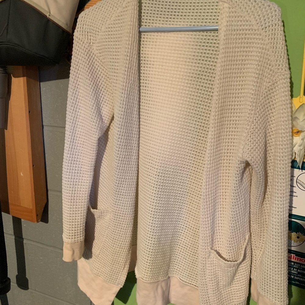 Cardigan For Women’s Long Sleeve White Size L